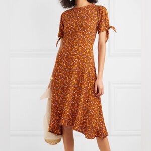 Faithfull the Brand Floral Dress Size M
